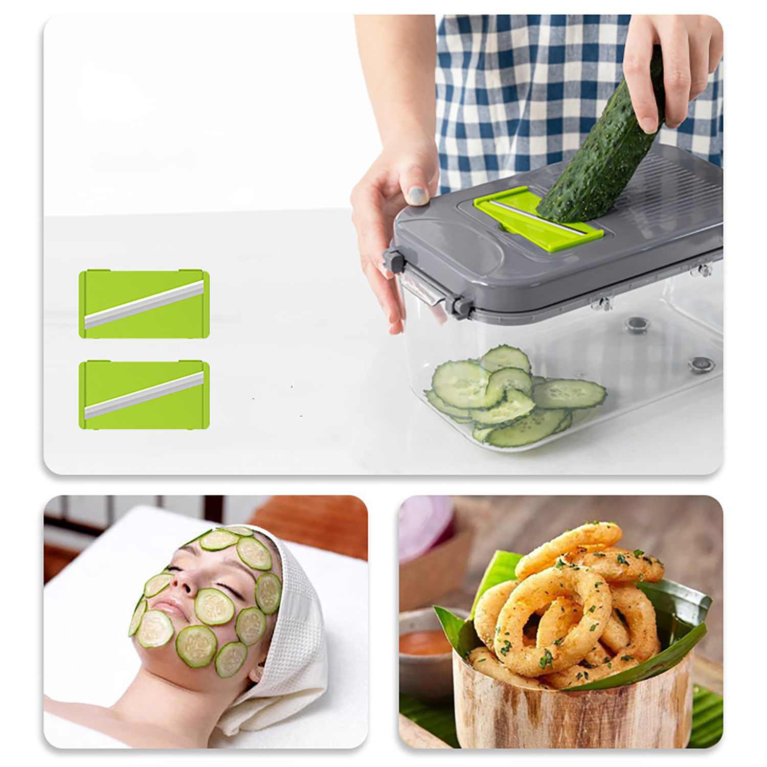 22-in-1 super Chop Pro Vegetable Chopper & Dicer Set 7