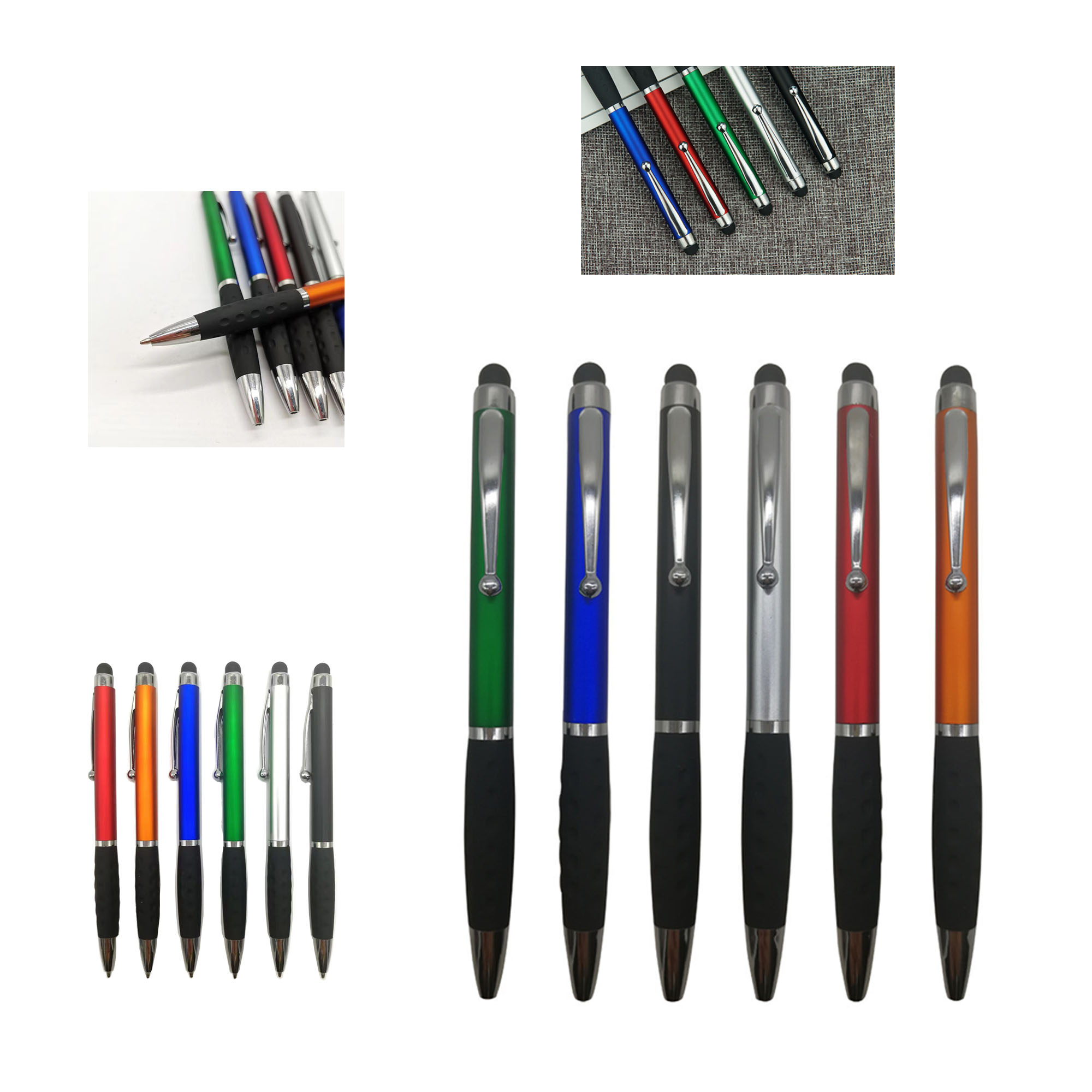 ScrewTop Stylus Ballpoint Advertising Pen 3