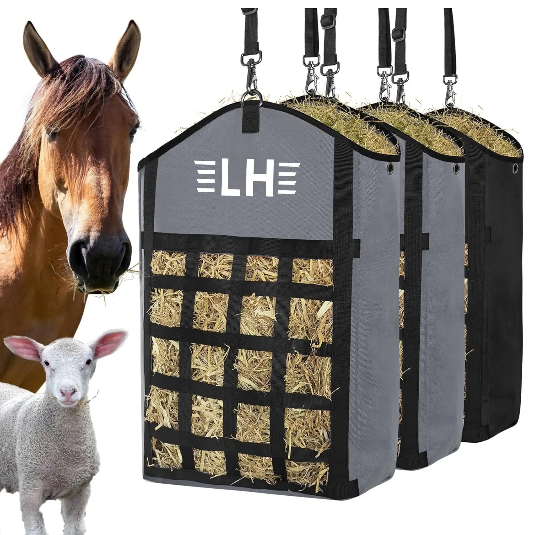 Horse Hay Feeding Bag 4