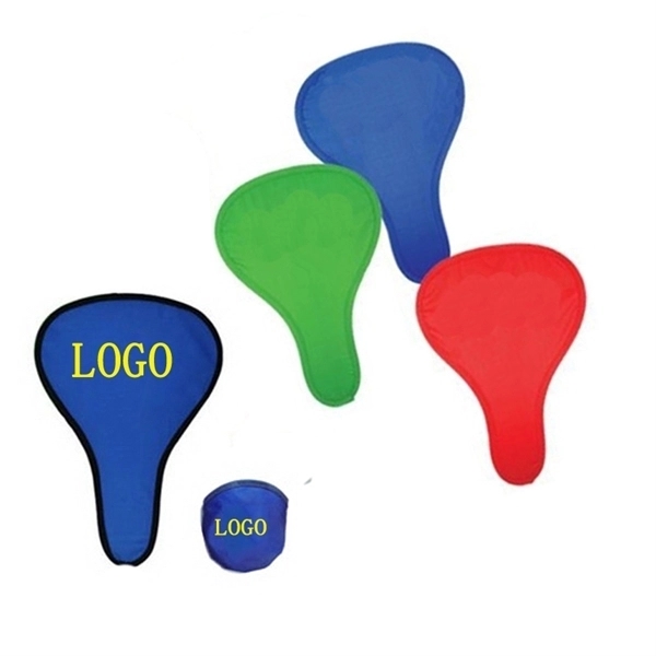 T Shape Foldable Fan With Pouch 2