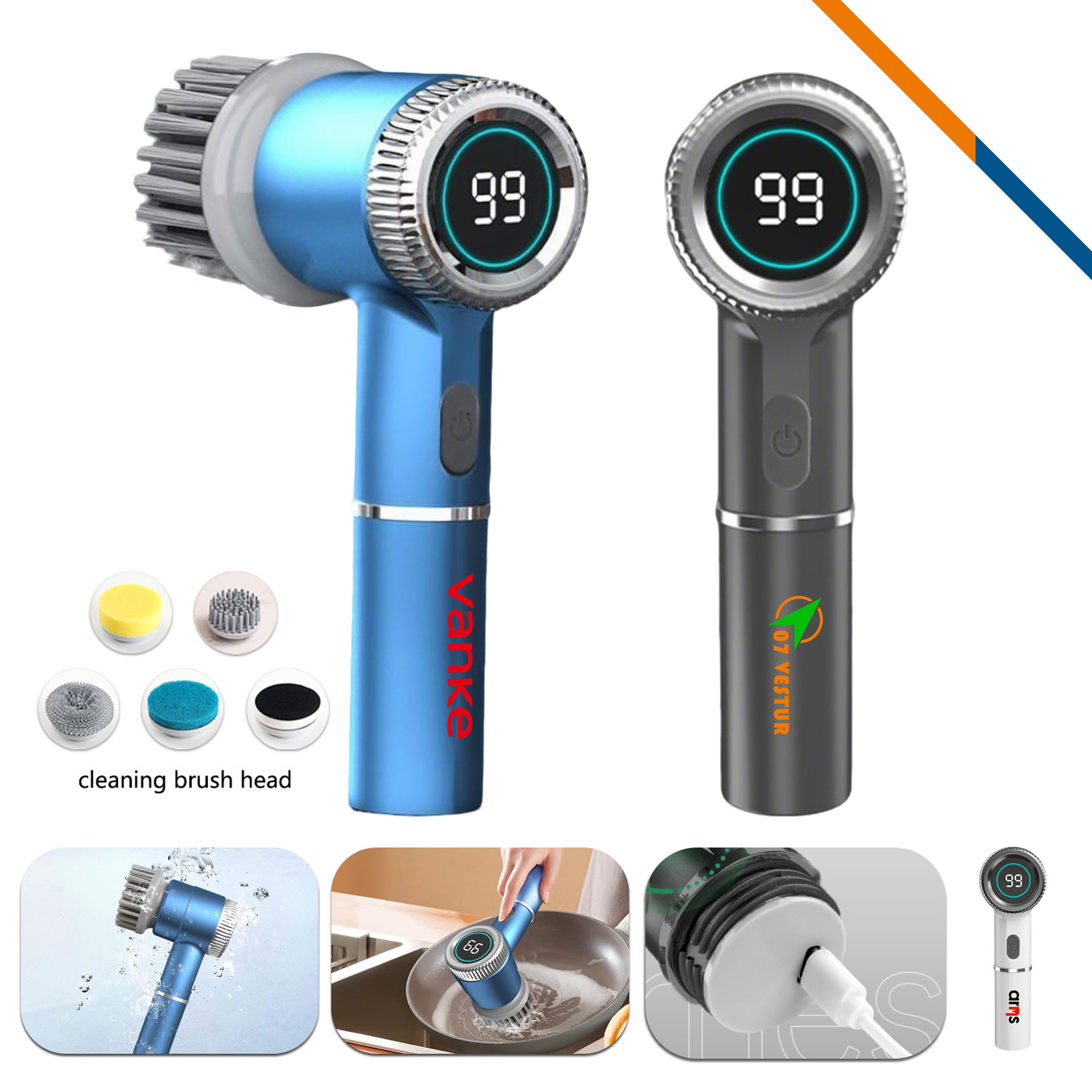 Clexir Electric Cleaning Brush 6