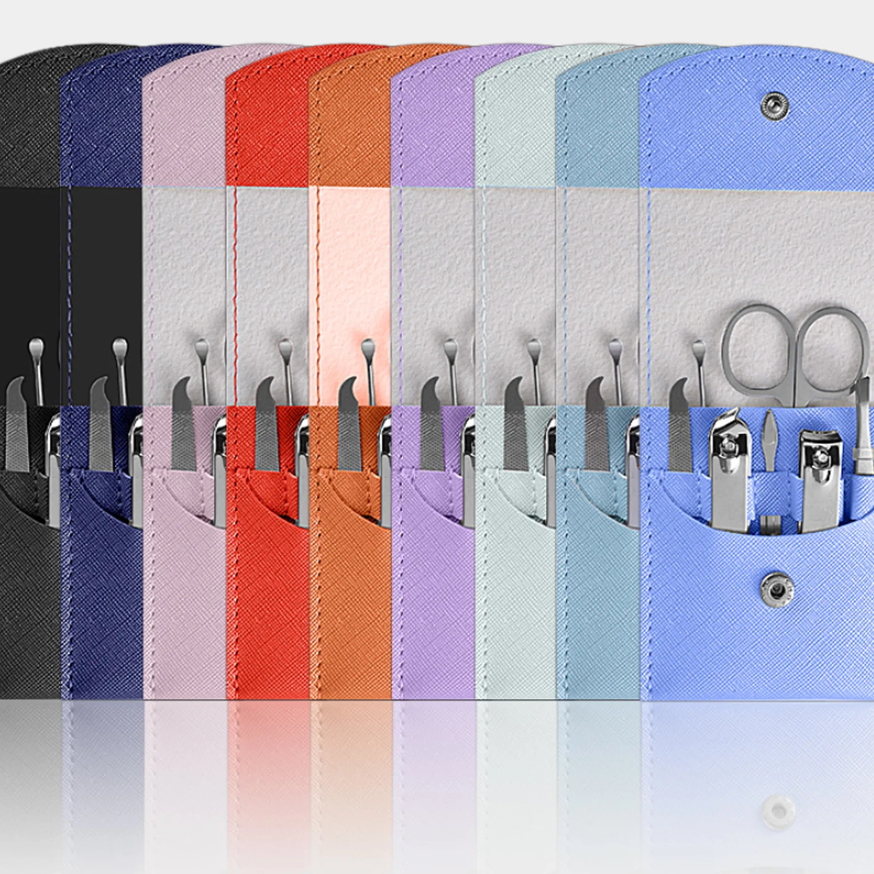 7 in 1 Nail Clipper Set with Leather Case 8