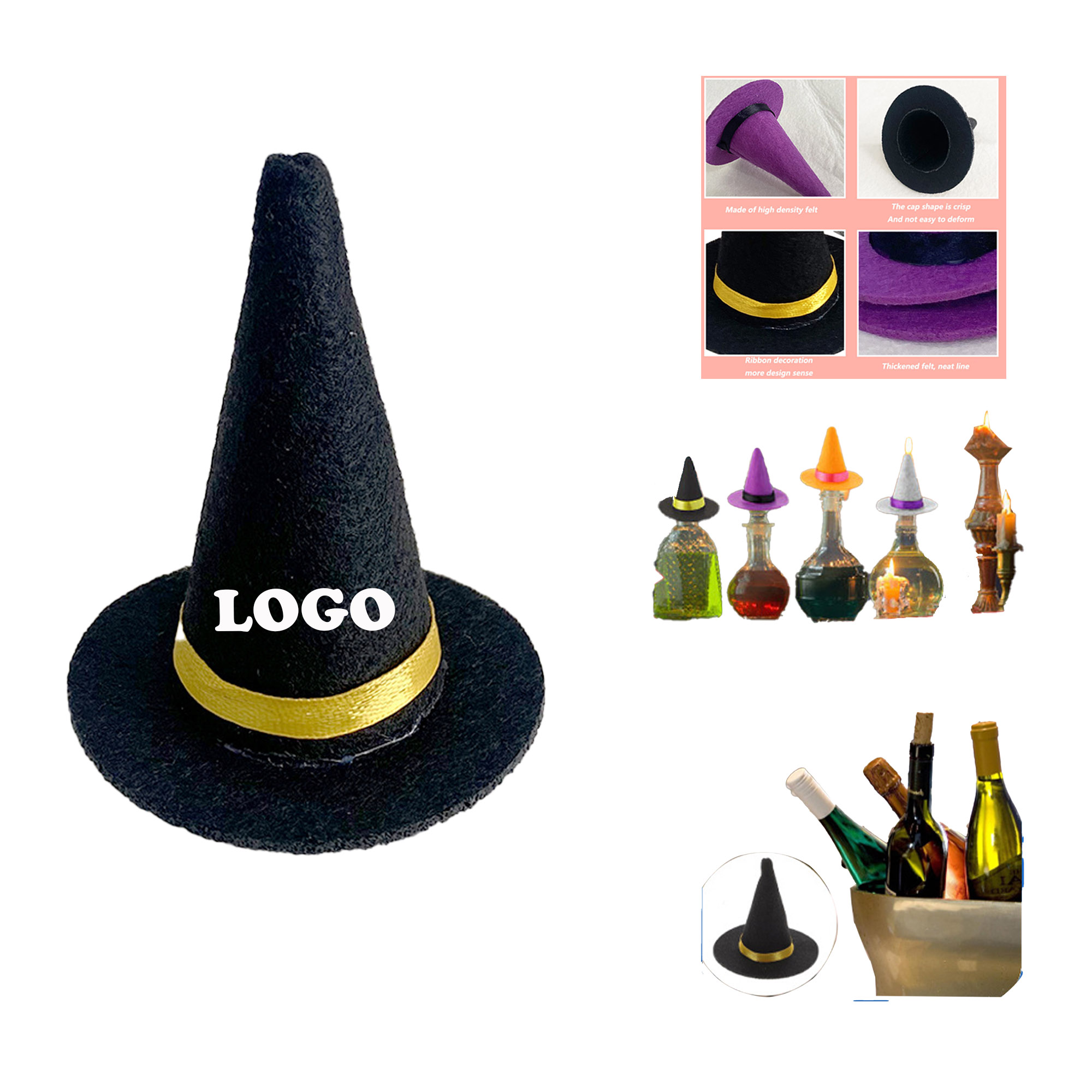 MOQ 10 pcs Witch Hat 2