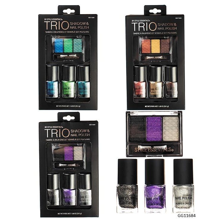 Trio Eyeshadow & Nail Polish Sets 1