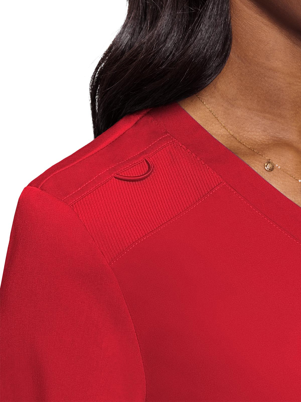 Med Couture - MC Touch - Women's 1-Pocket V-Neck Top 22