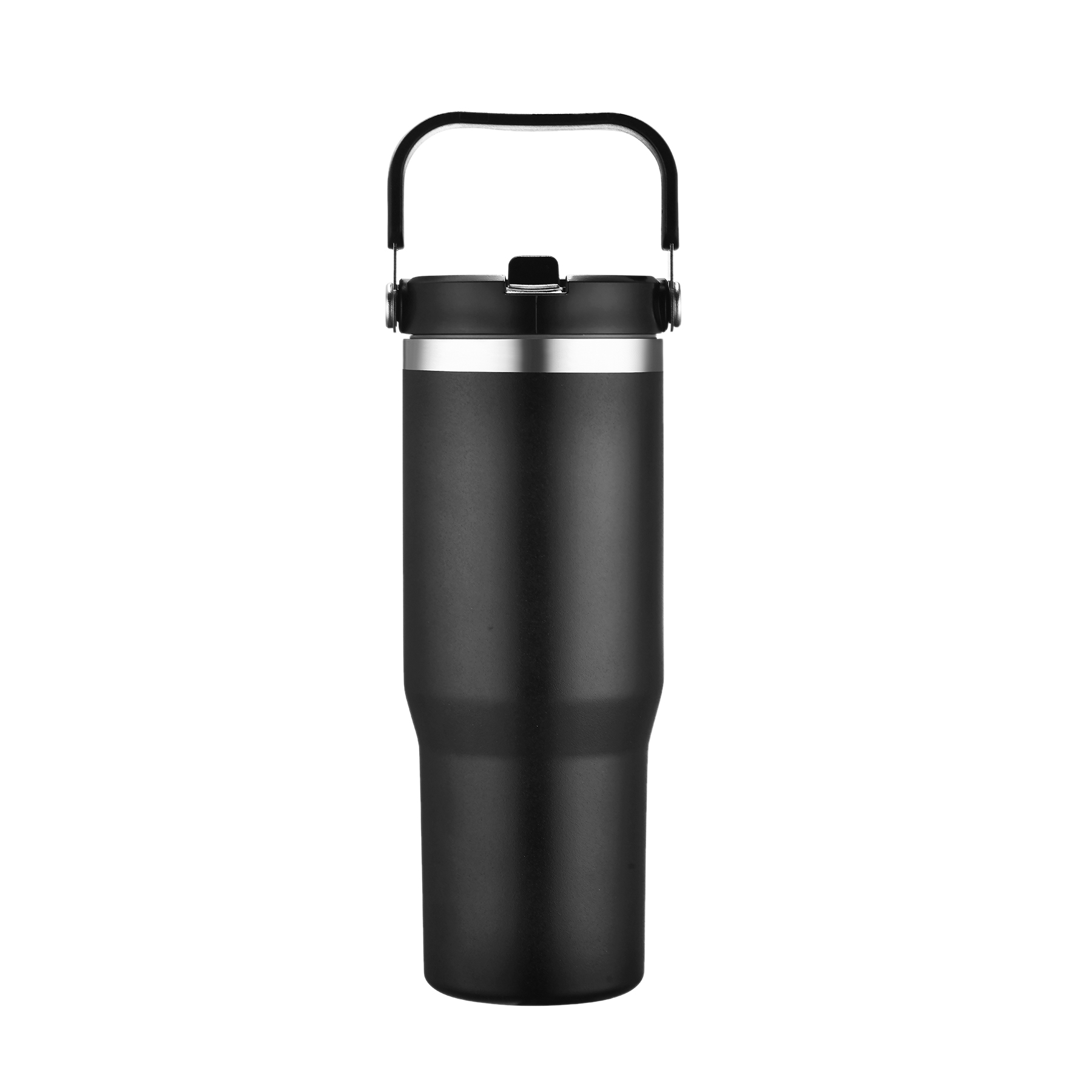 30 oz. Vacuum Travel Mug with Carrier 1