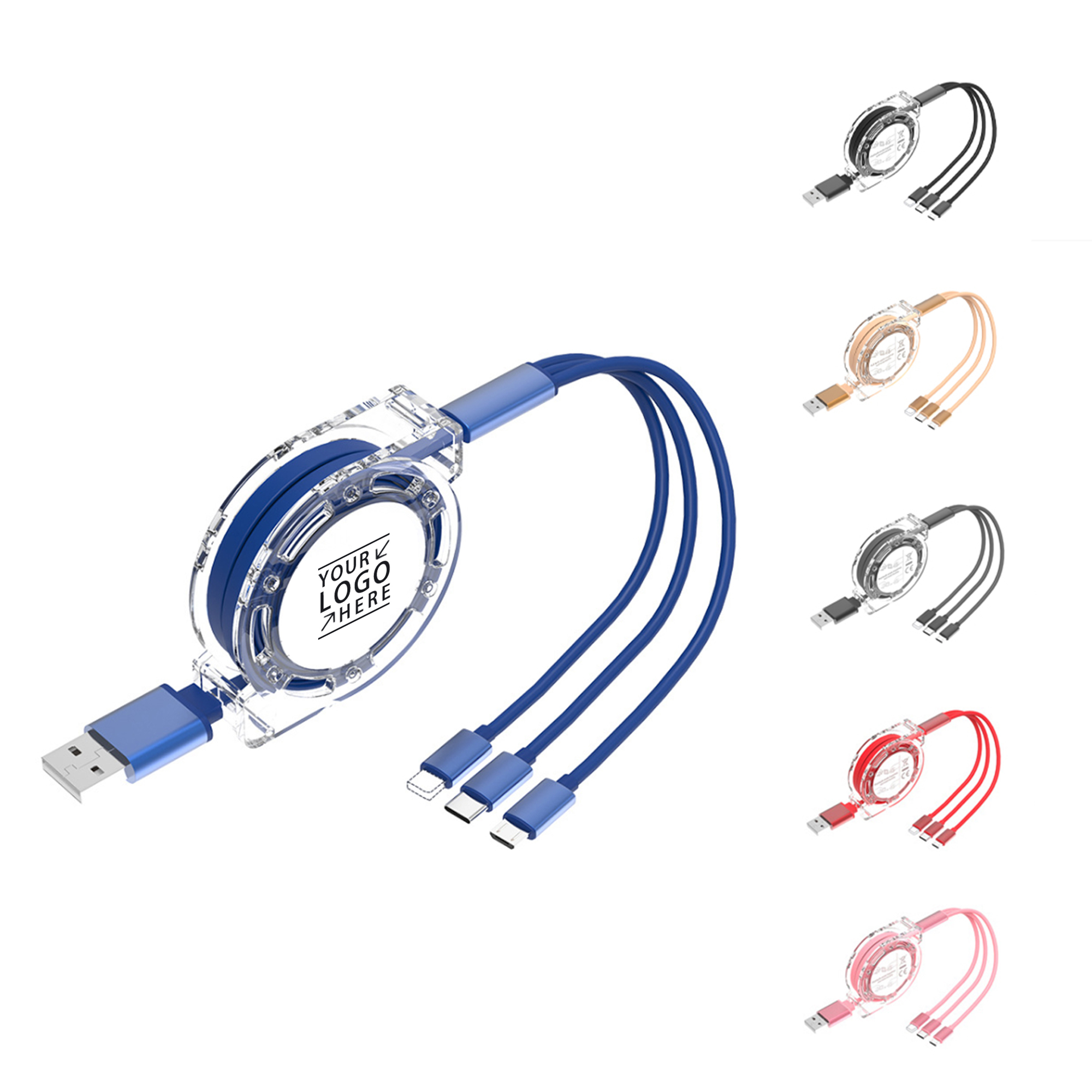 3 in 1 Multiple Charging Cable 2