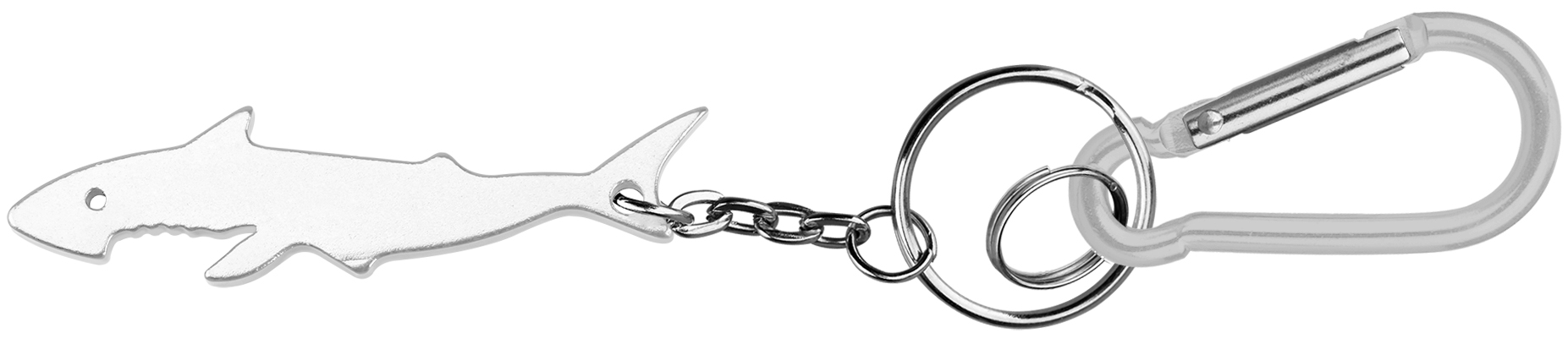 Shark Shape Key Chain with carabineer. Value Combo! 3