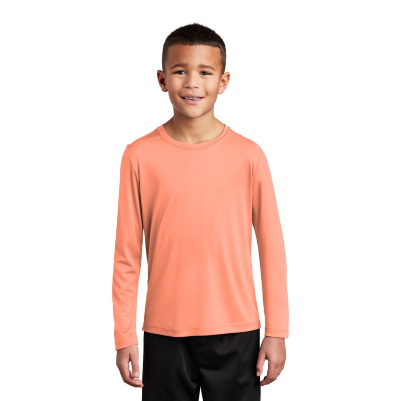 Sport-Tek Youth Posi-UV Pro Long Sleeve Tee. 22