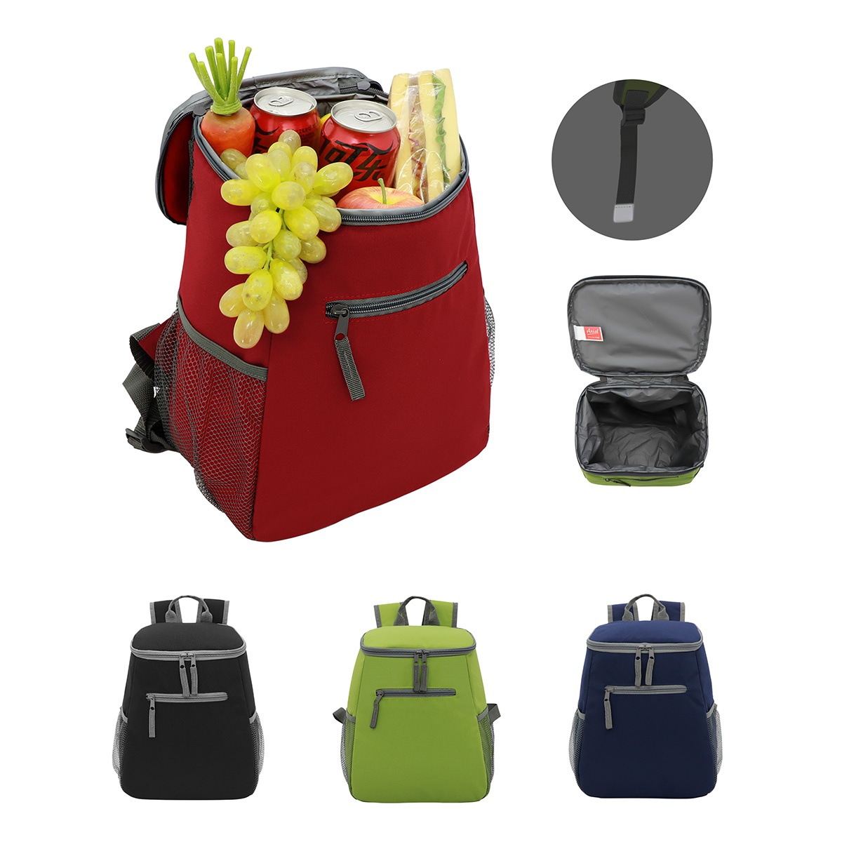 Cabana 20-Can Polyester Cooler Backpack 42