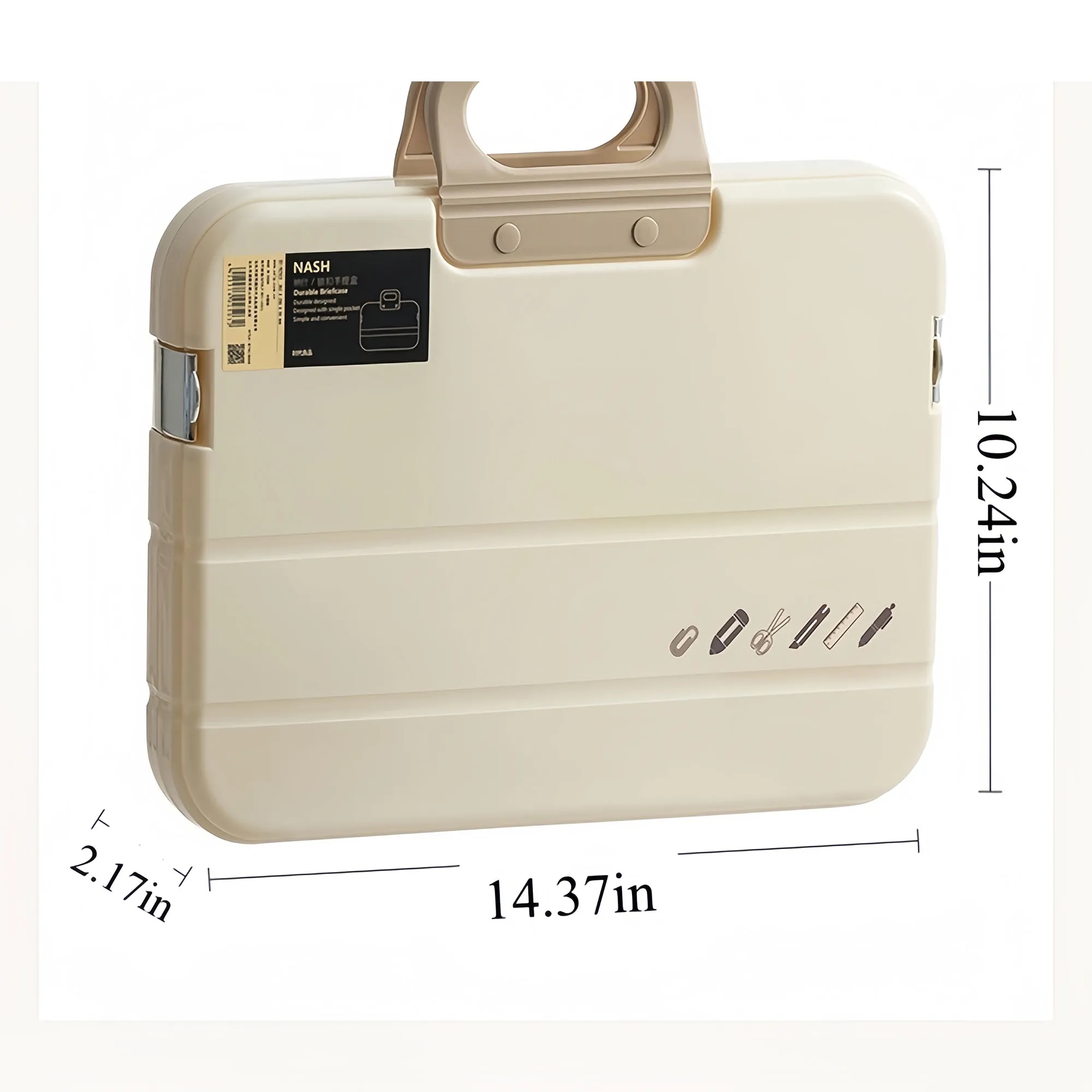 Double Lock Portable Document Folder With Waterproof Design 5