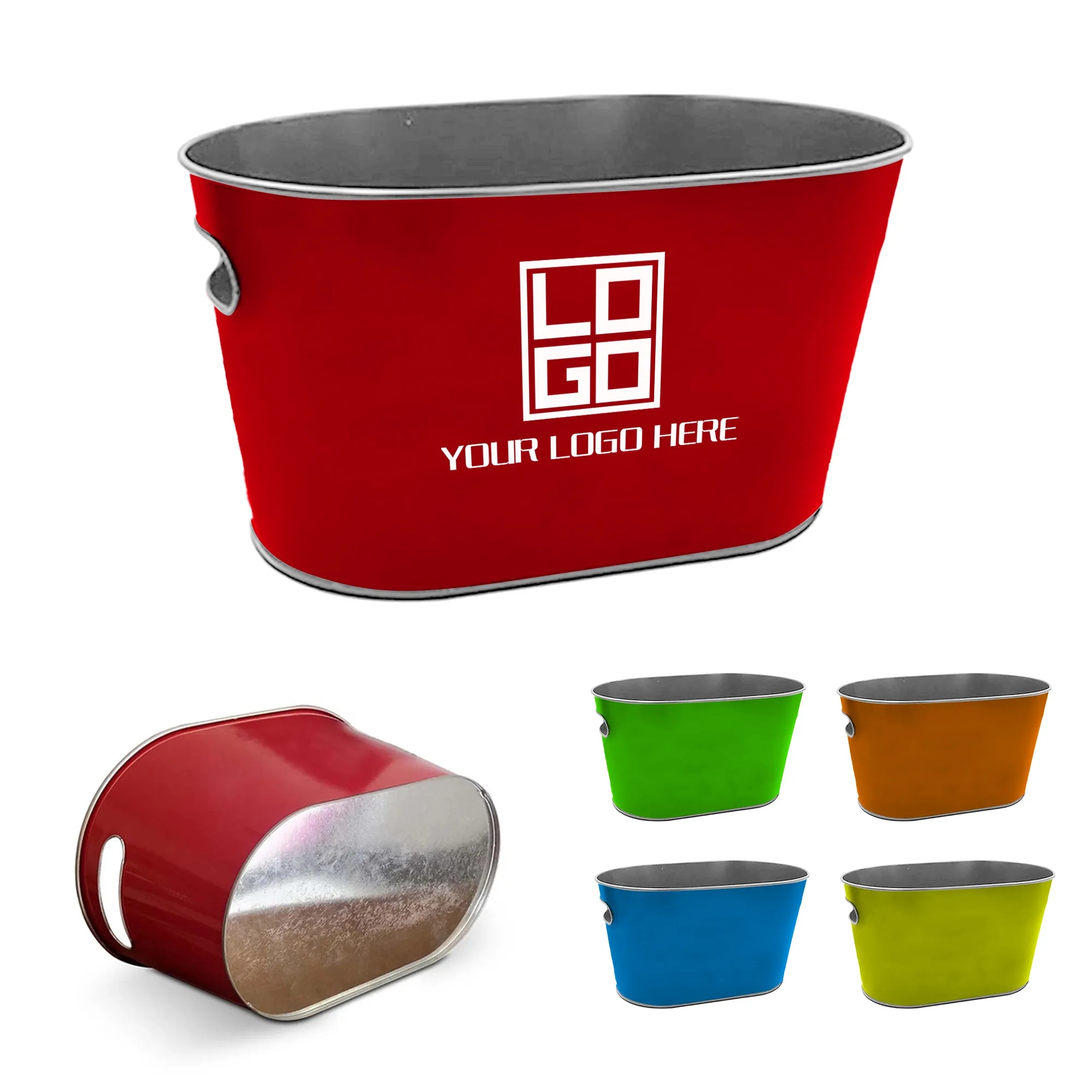 Oval Drink Cooler Large Ice Bucket