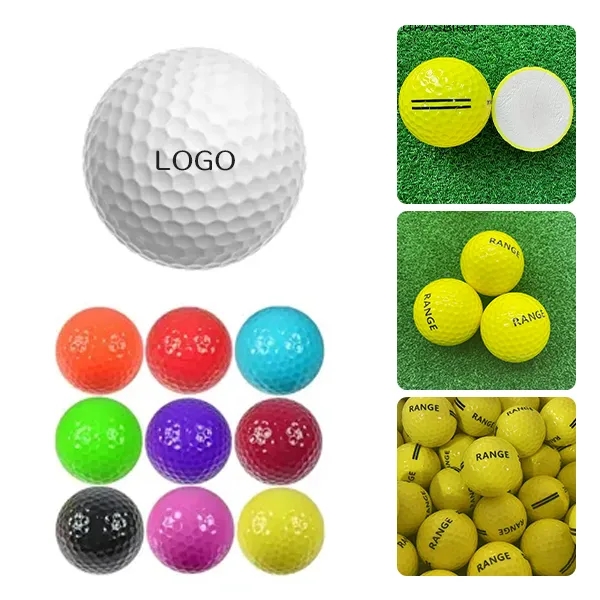 Colorful Double Layer Golf Balls 2