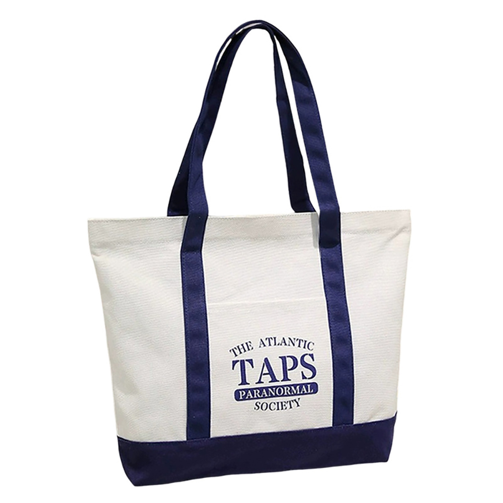 Trimmed canvas tote bag 8