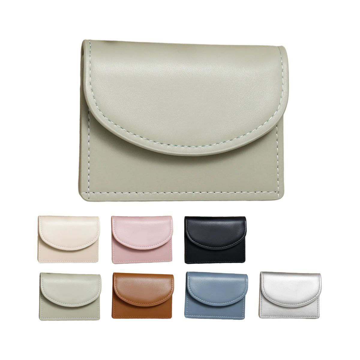PU Coin Purse with Secure Closure and Portable Shape 9