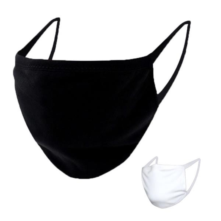 2 Layer Reusable Cotton Face Mask W/ Elastic Hoop 2