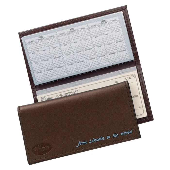 Leather Checkbook Cover 2