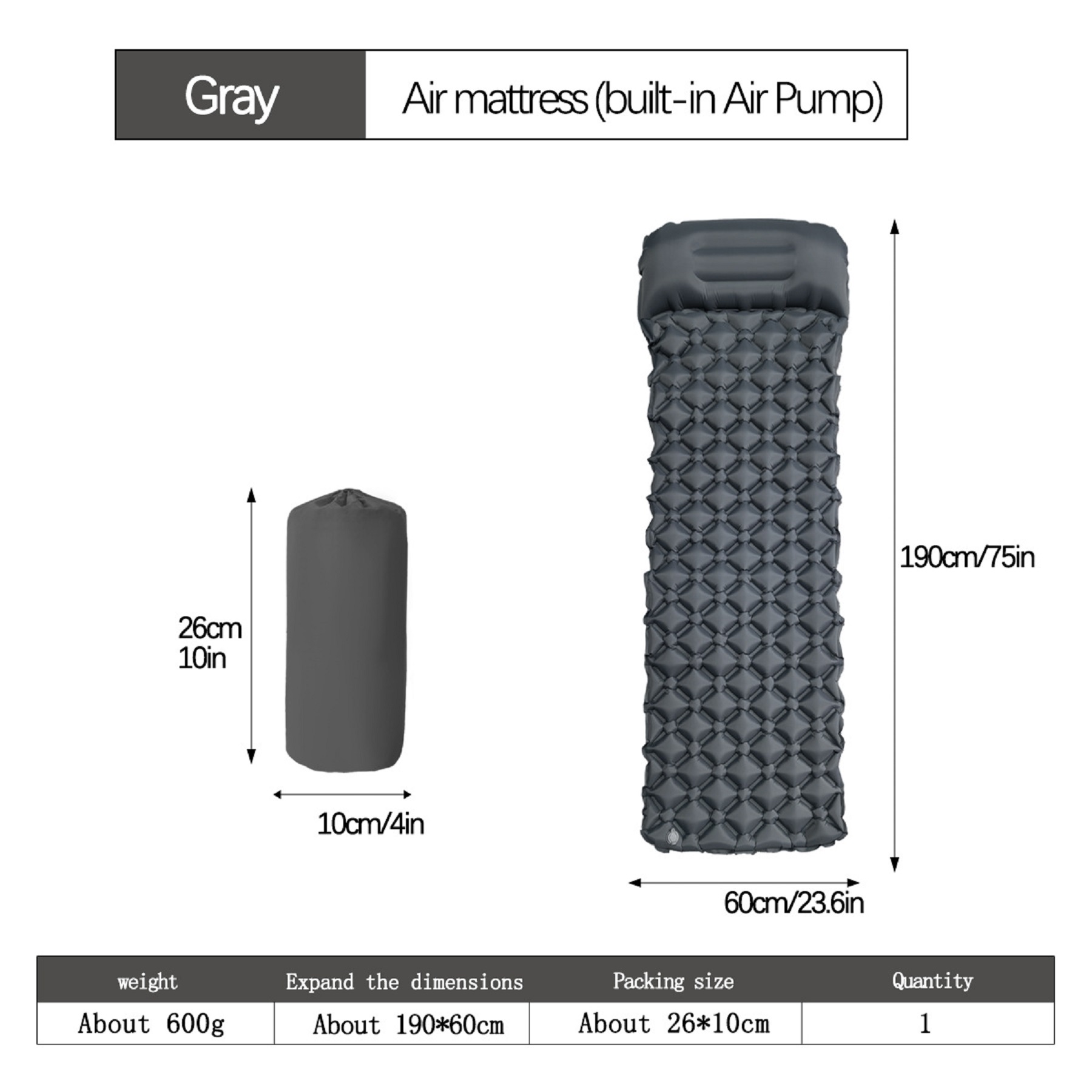Ultralight Inflatable Sleeping Pad 7