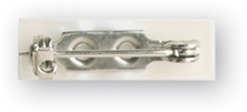 Small Locking Jewelers Badge Fastener Pin (3/4")