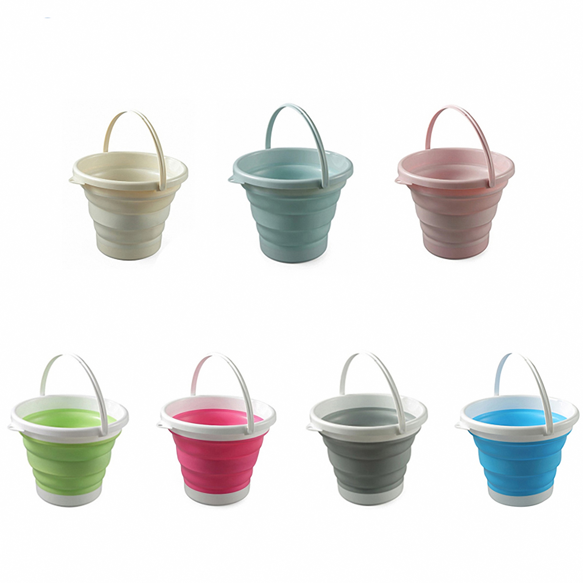 5L Foldable Polypropylene Bucket