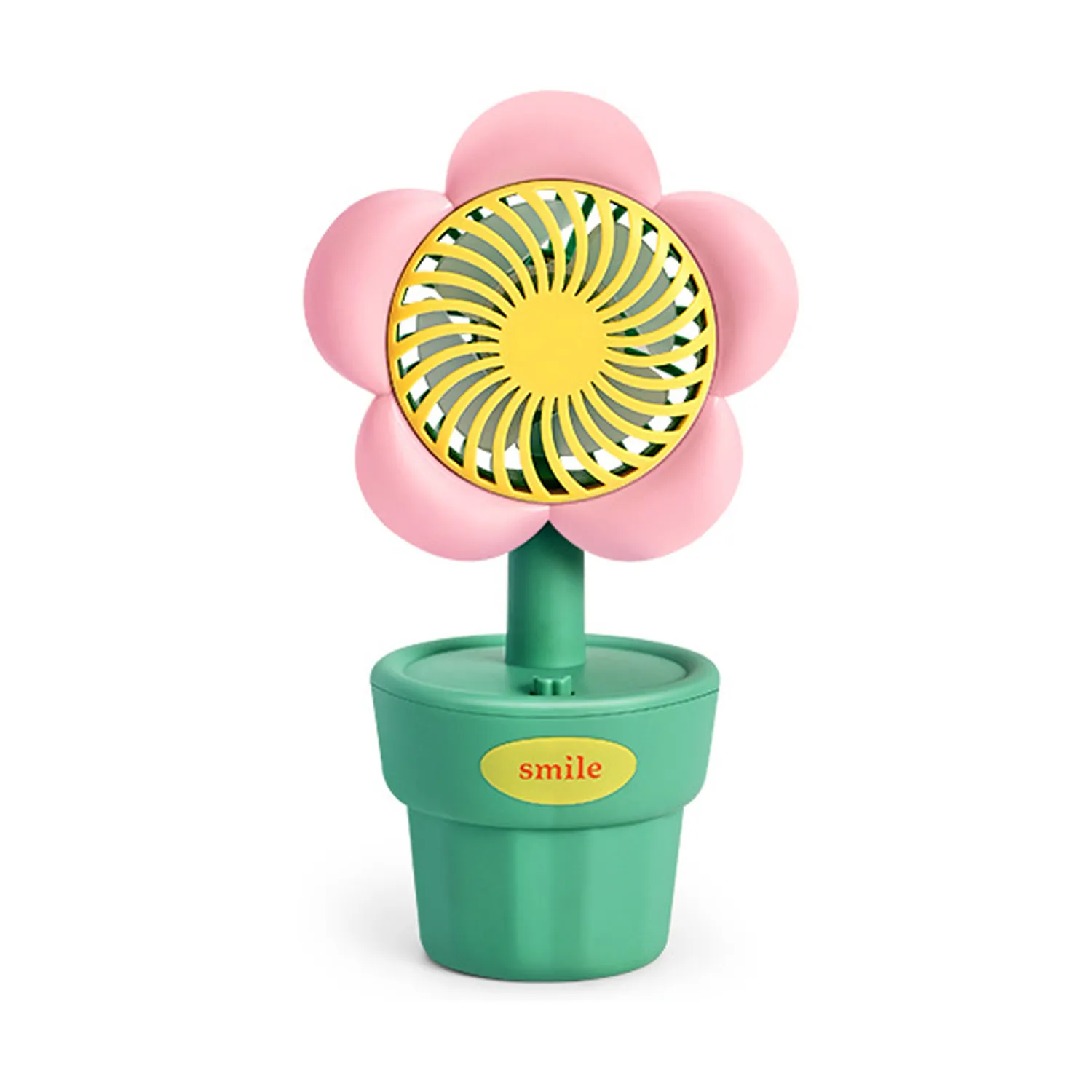 USB Cartoon Flower Small Fan 4