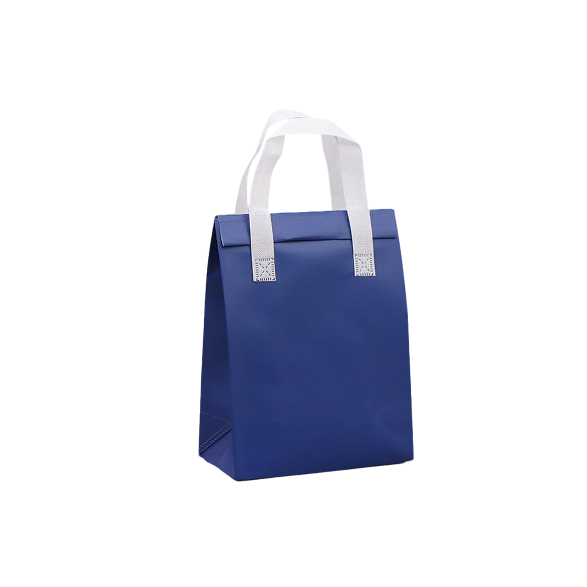 Insulated Non Woven Lunch Tote 9.4" x 5.9" x 10.2" With Zipper 4
