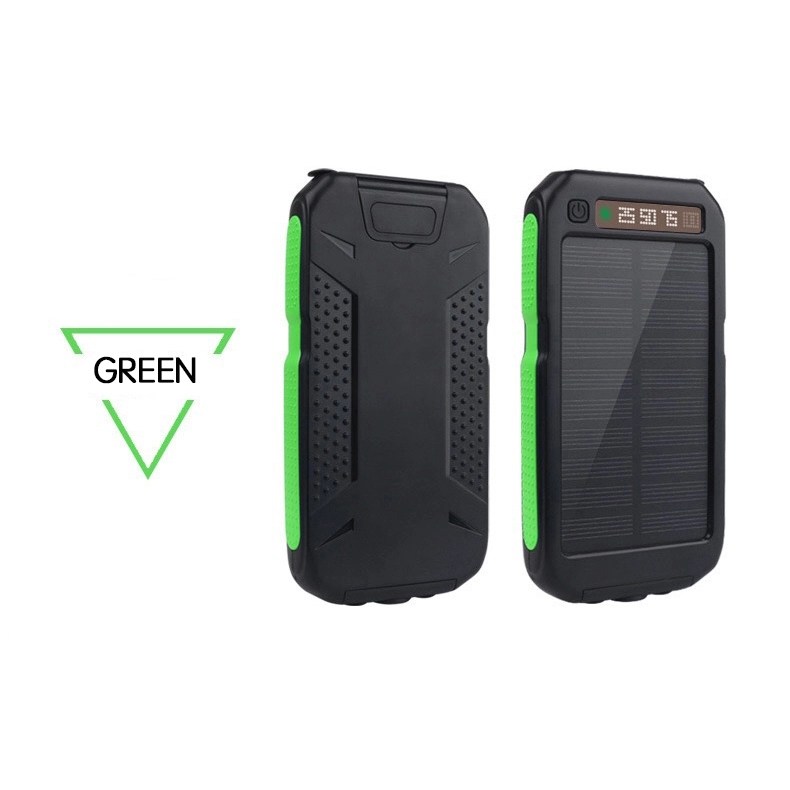 20000mAh Outdoor Solar Power Bank with and LED lights 5