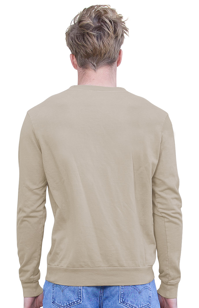 Unisex Vintage Pigment Dyed Fleece Crew Sweatshirt 2