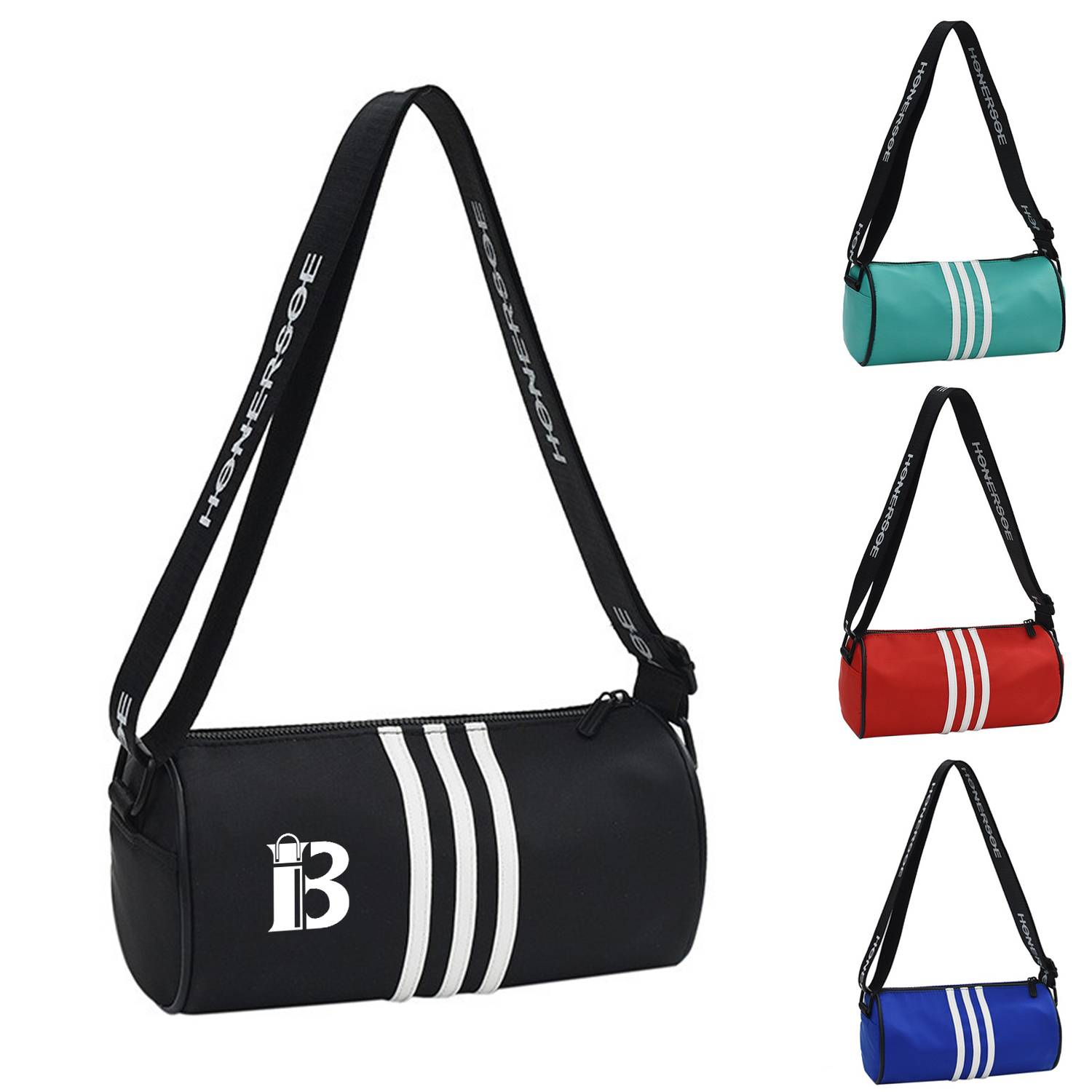 Nylon One Shoulder Crossbody Commuter Bag 2