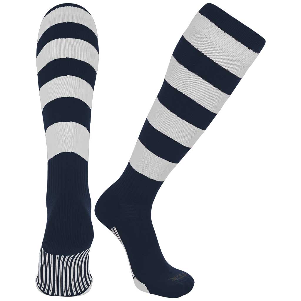 Striped Soccer Rugby Socks 1