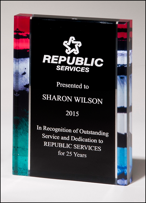 Digitally Printed Freestanding Award 1