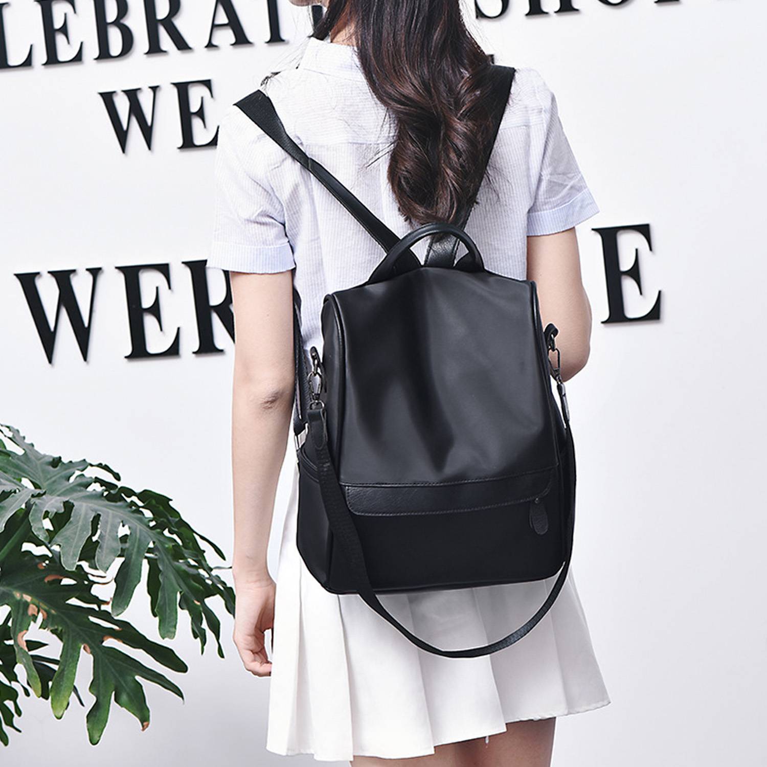 Business nylon backpack 4