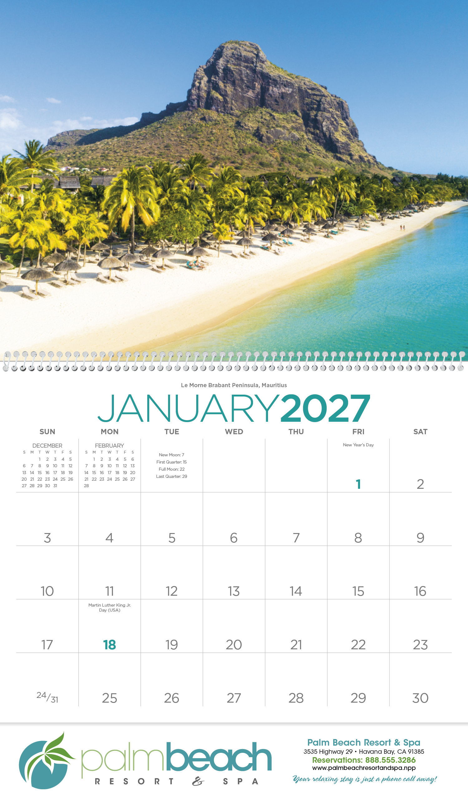 Triumph® Calendars Beaches Calendar 56