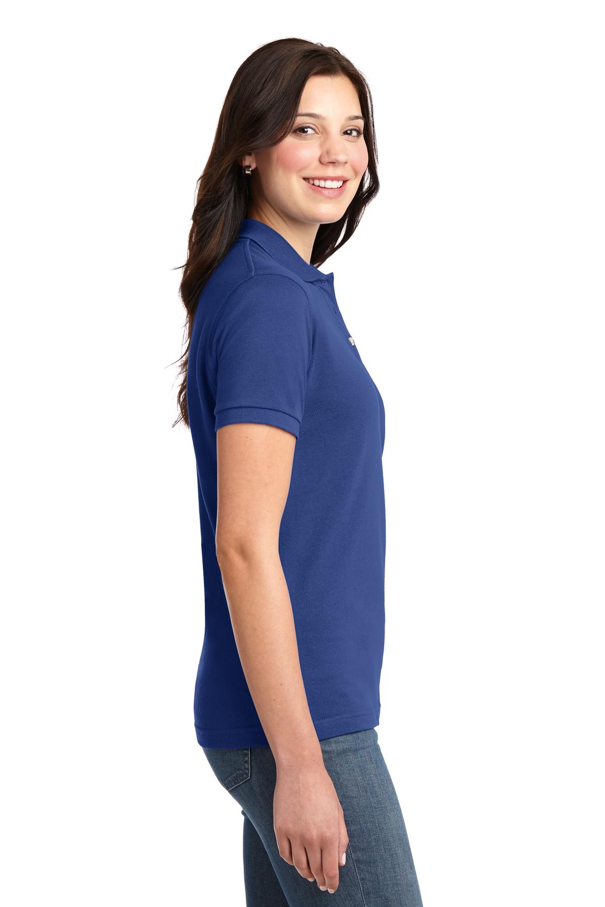 Port Authority Women's Heavyweight Cotton Pique Polo. L420 83