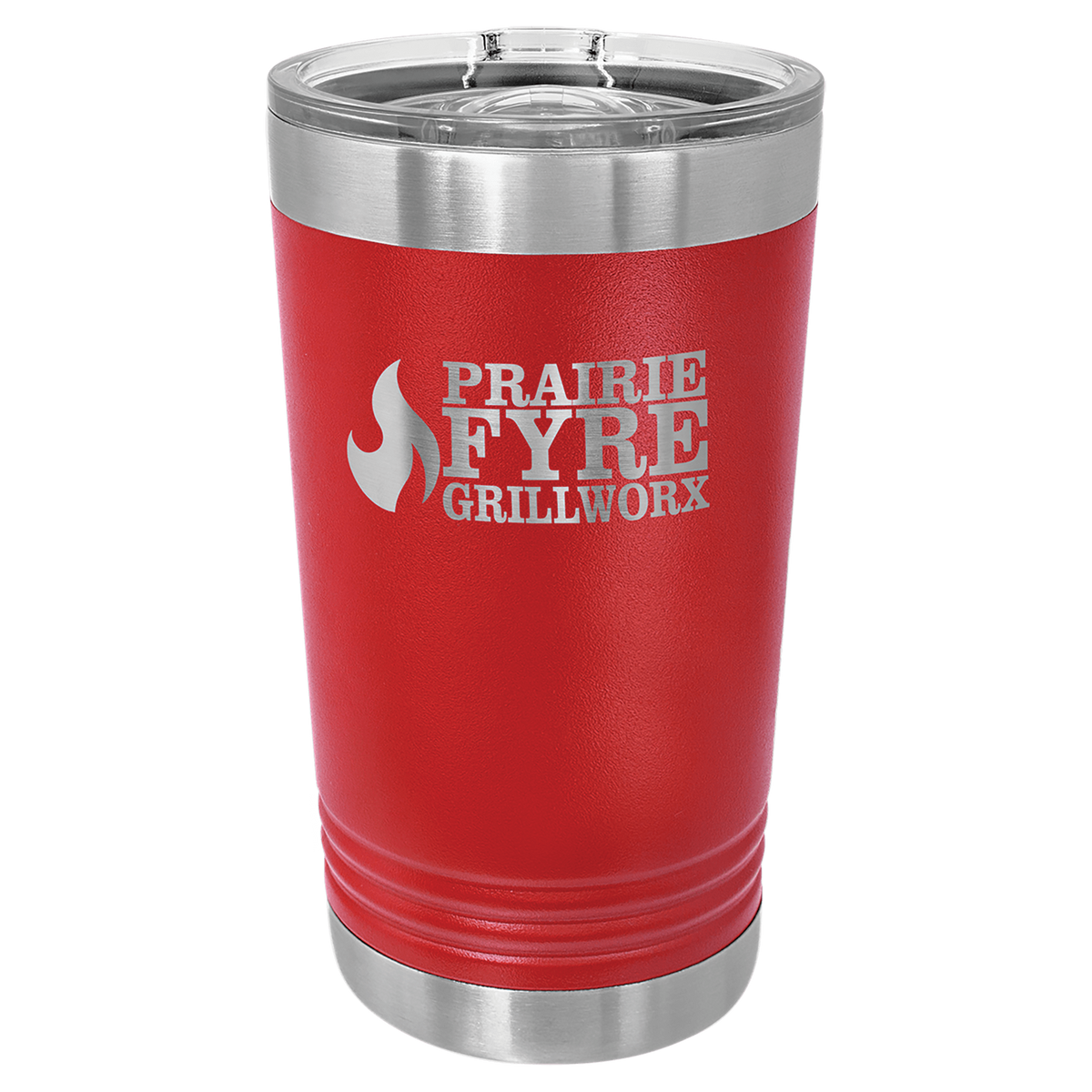 Polar Camel Red 16 oz. Pint with Slider Lid 3