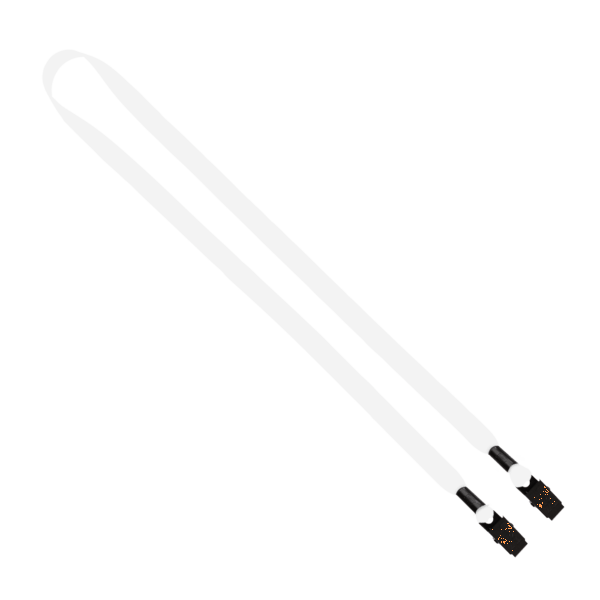 1/2" 2-Ended Dye-Sublimated Lanyard with Metal Crimp and Metal Bulldog Clip 2