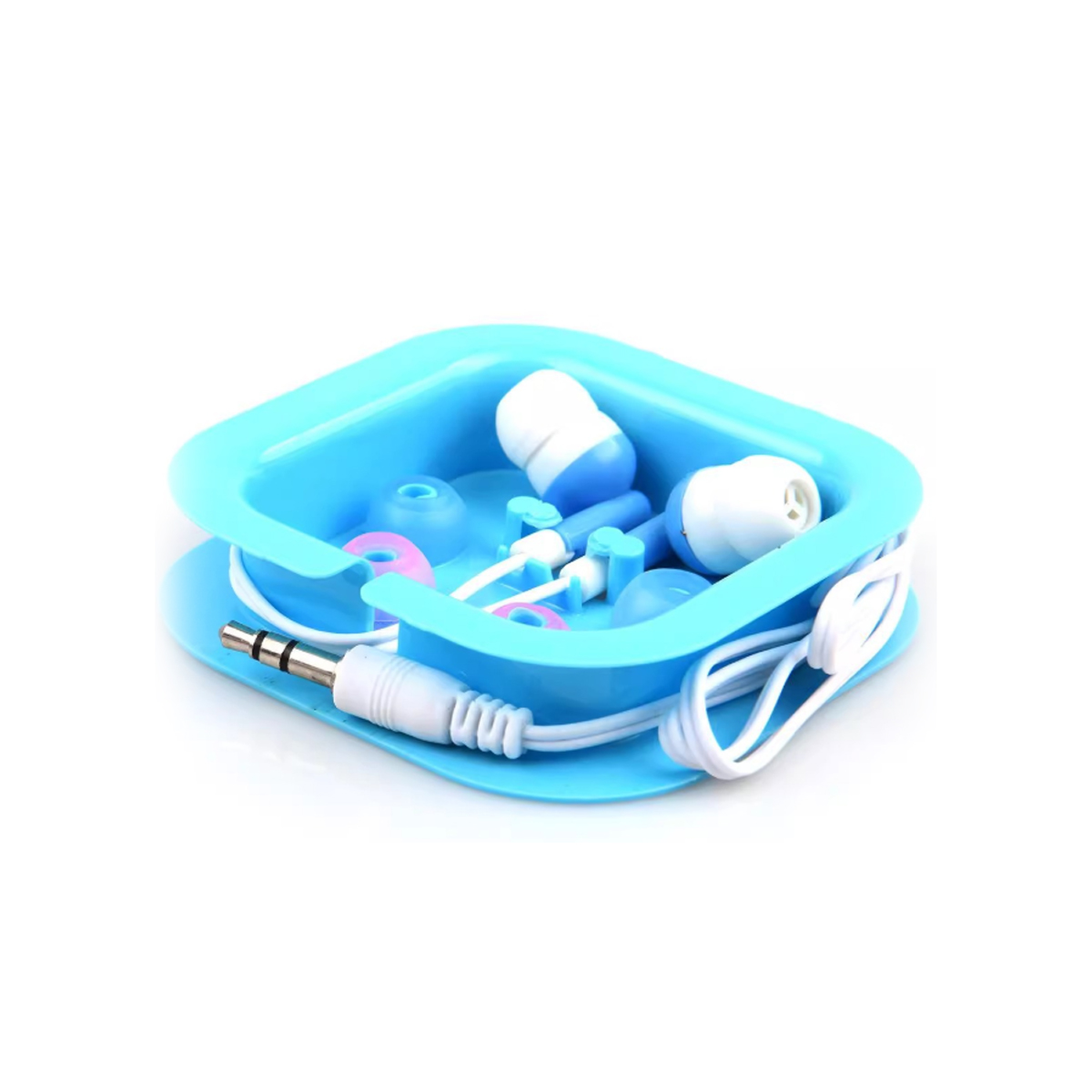 Colorful Wired Earbuds with Portable Storage Case 8