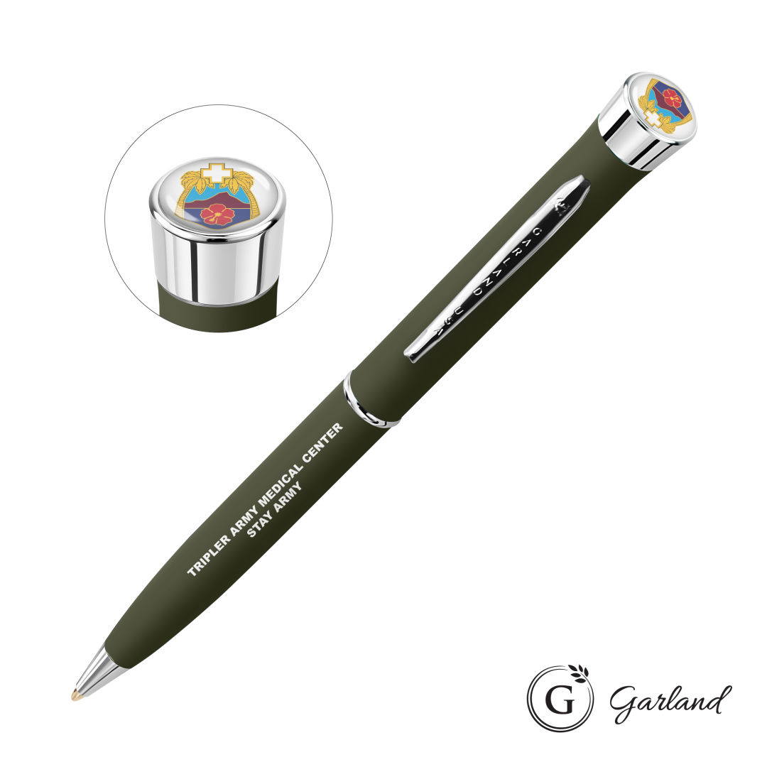 Garland® Freedom Custom Ballpoint Pen - Chrome Accent 16