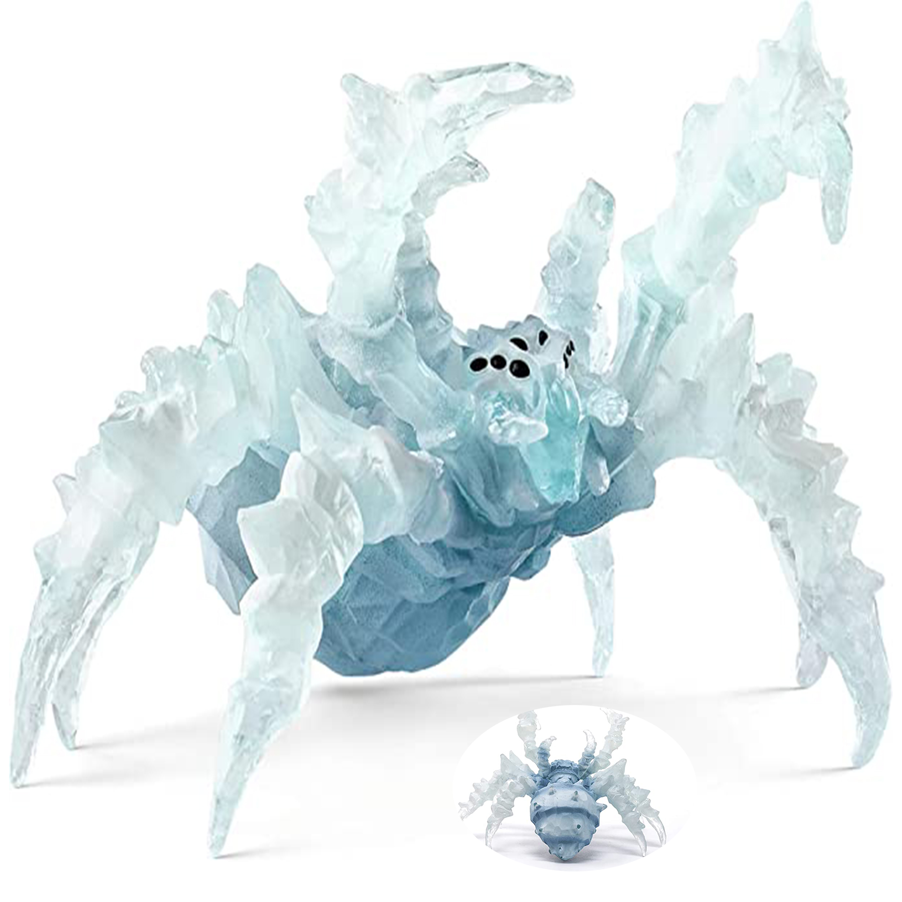  6.1 x 6.1 x 7.1 Inches Ice Spider Action Figure Toys 2