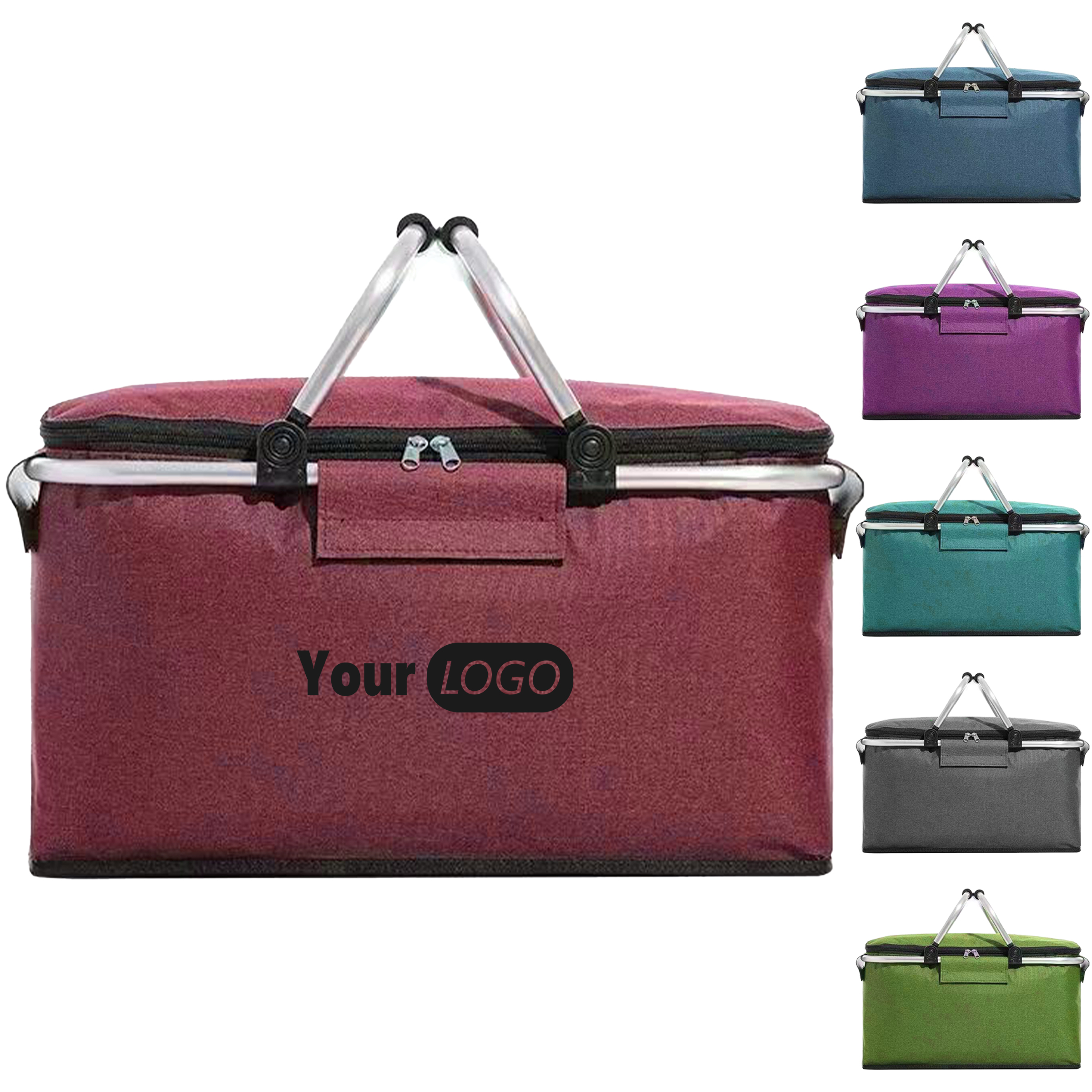 Polyester Folding Insulated Picnic Bag 3