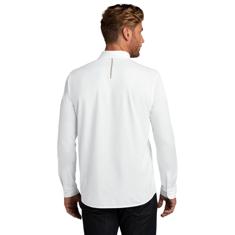 OGIO Code Stretch Long Sleeve Button-Up. 5
