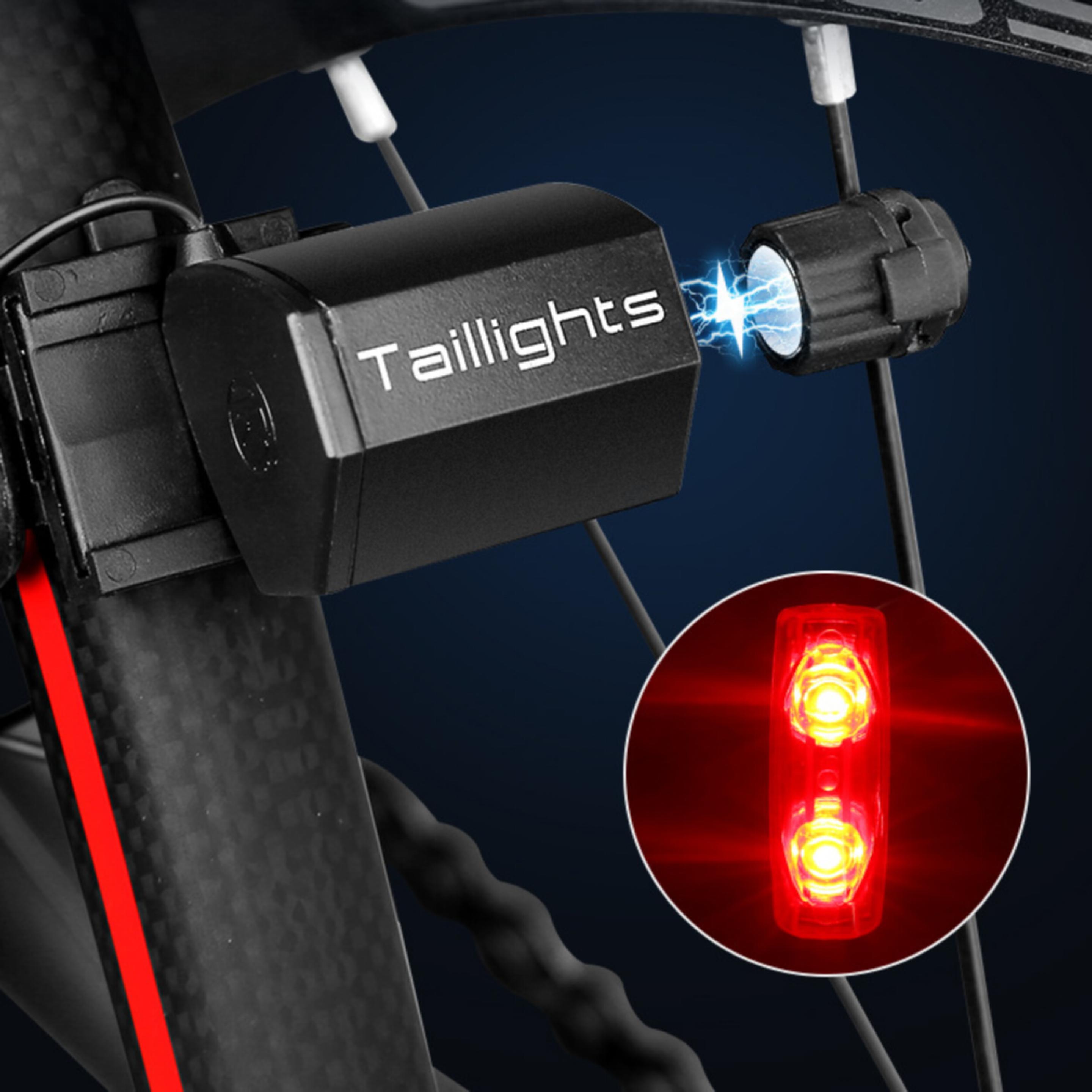 Bicycle Self-generatingTail Light 3