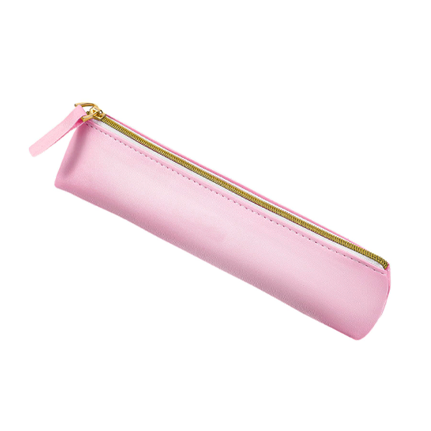 PU Leather Solid Color Study Supplies Stationery Pouch 5