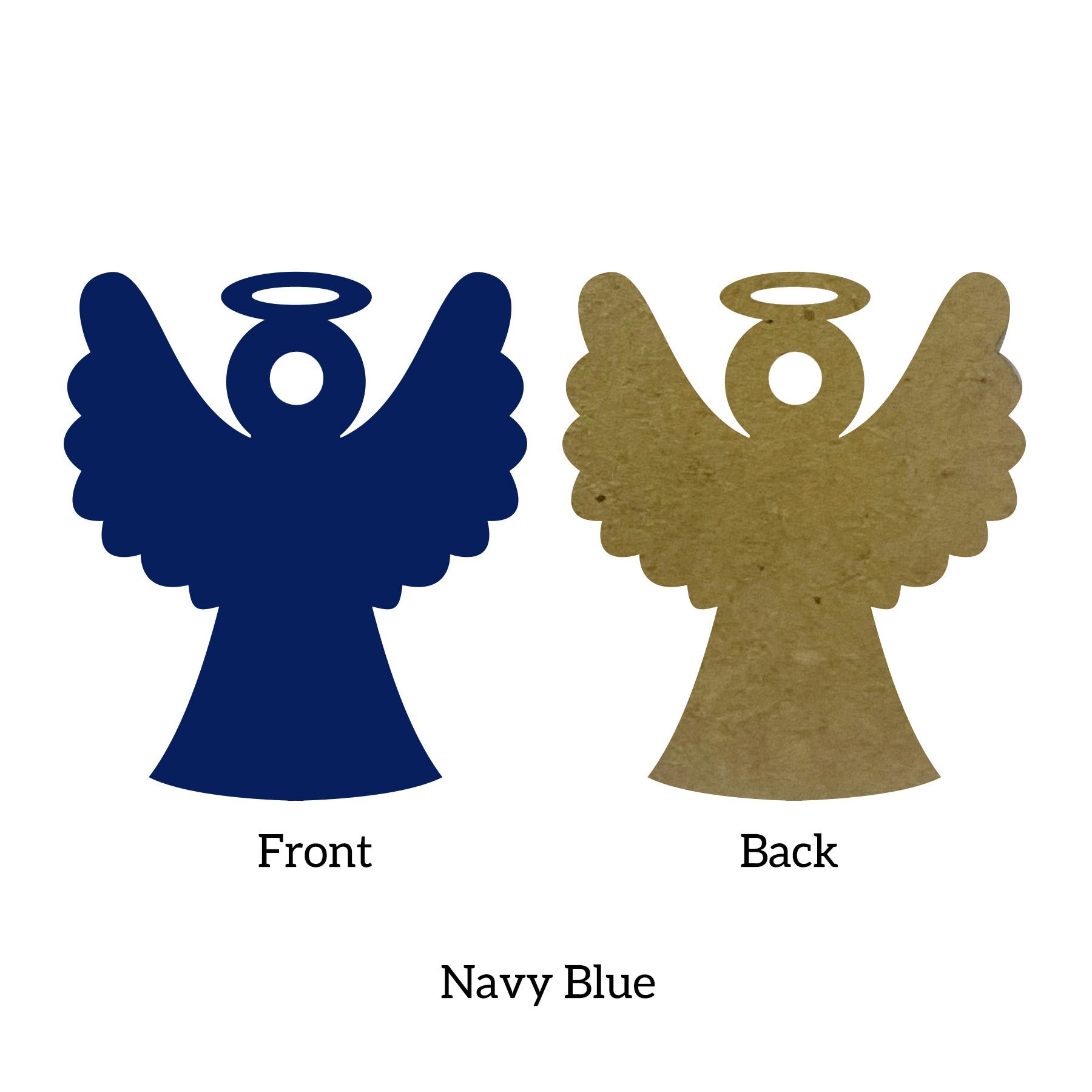 Free Shipping Solid Color Christmas Ornament - Angel 29