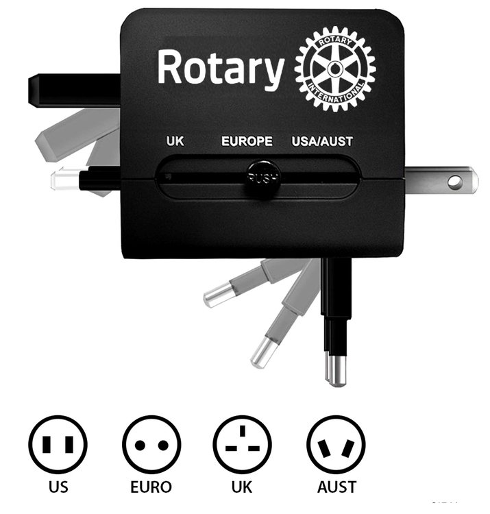 iBank ® Universal Travel Adapter, International Power Adapter 3