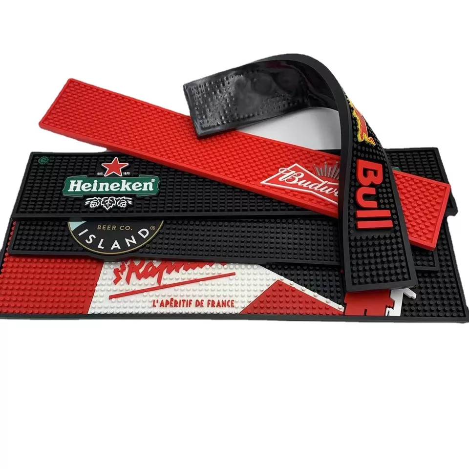 Personalized Custom Branded Rubber Beer Bar Spill Mat w/Logo 4