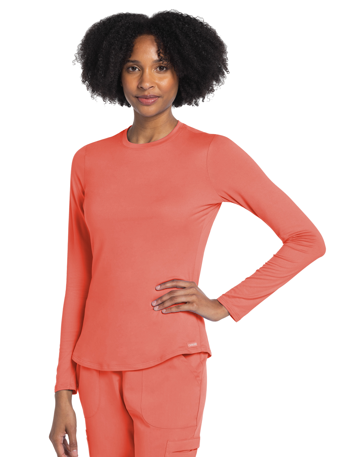 Cherokee - Cherokee Basics - Women's Pocketless Underscrub Tee 7