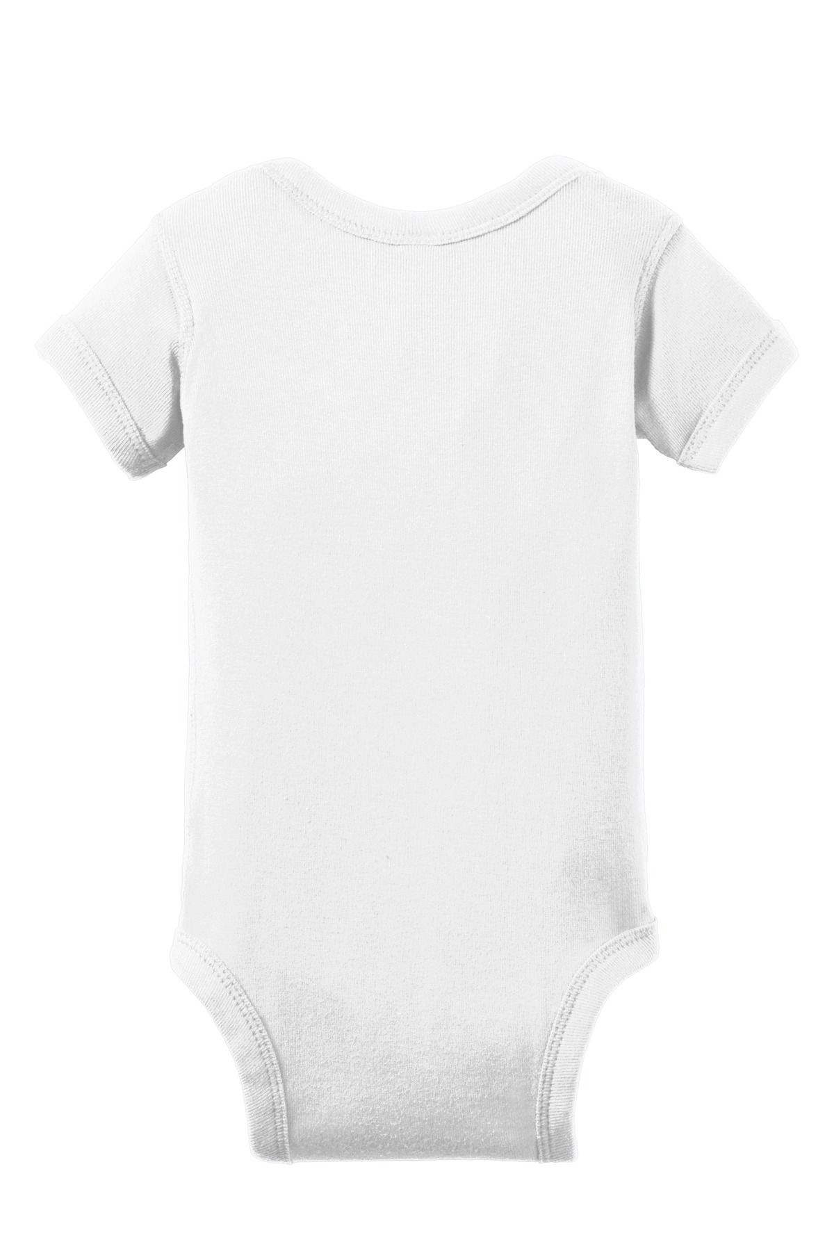 Rabbit Skins Infant Short Sleeve Baby Rib Bodysuit. RS4400 158