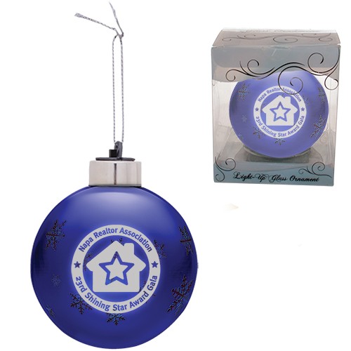 Light-Up Glass Ornament 4
