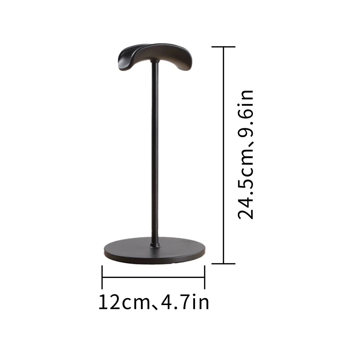 Metal Headphone Stand For Desk With Detachable Base 2